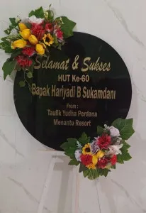 Papan Akrilik Ucapan Ulang Tahun Kelapa Gading